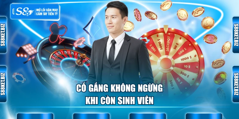 Cố gắng không ngừng khi còn sinh viên